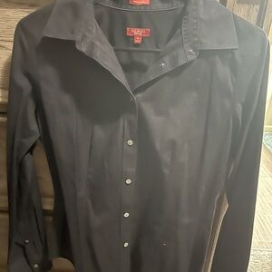 Talbots Women’s Black Dress Shirt